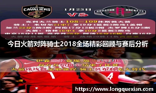 今日火箭对阵骑士2018全场精彩回顾与赛后分析